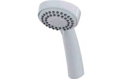 Triton 3 Function Shower Head - White.